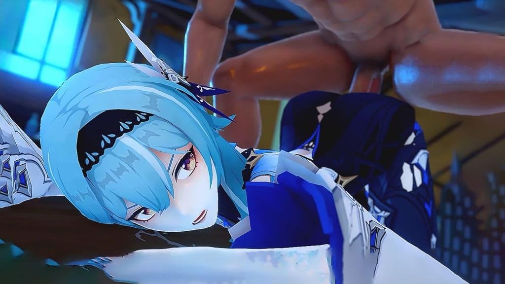 【3D】原神AKT-尤拉被按着强插